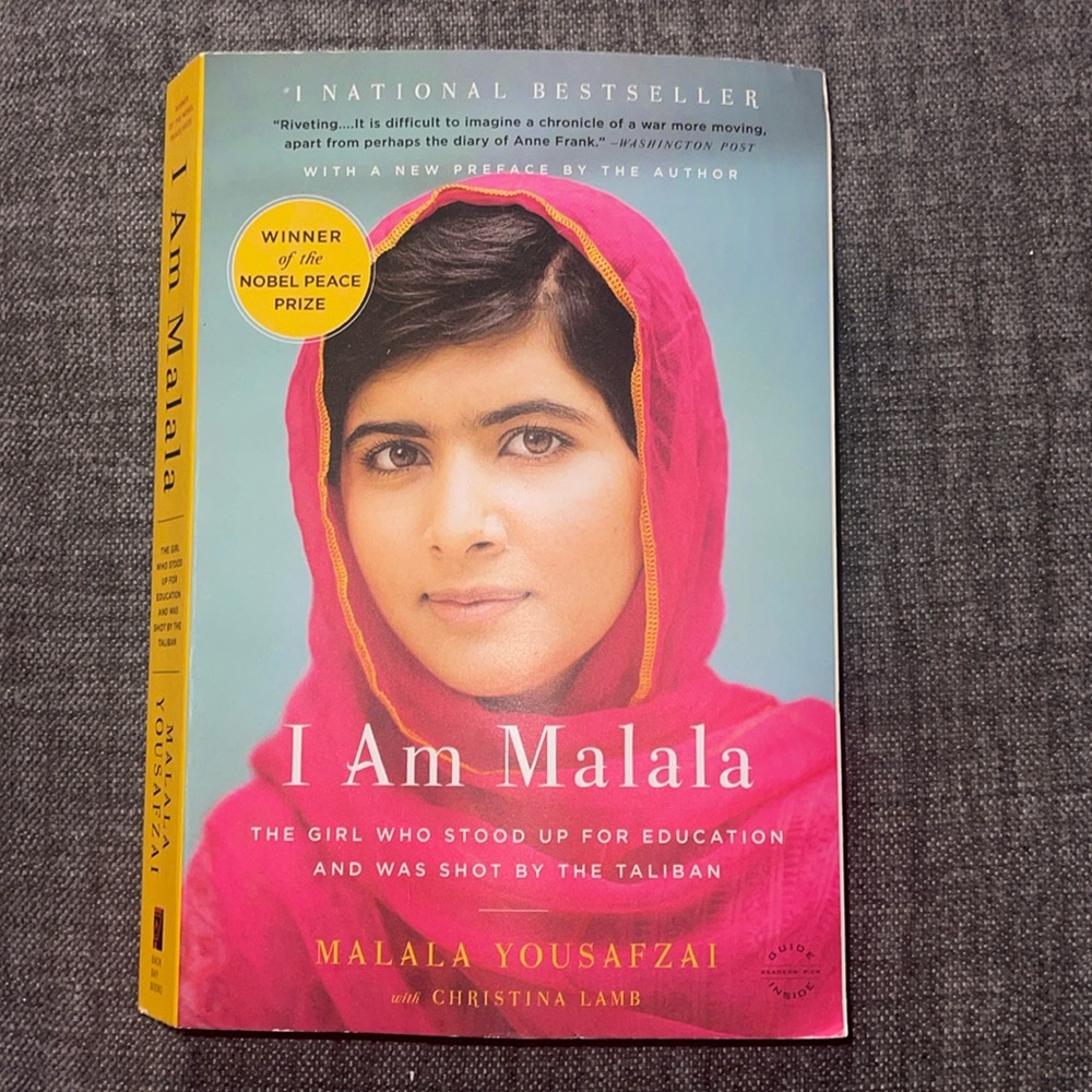 “I am Malala” by Malala Yousafazai & Christina Lamb
